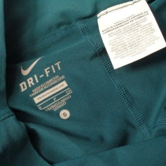 Nike pleated skirt skort in teal small - Picture 3 of 3